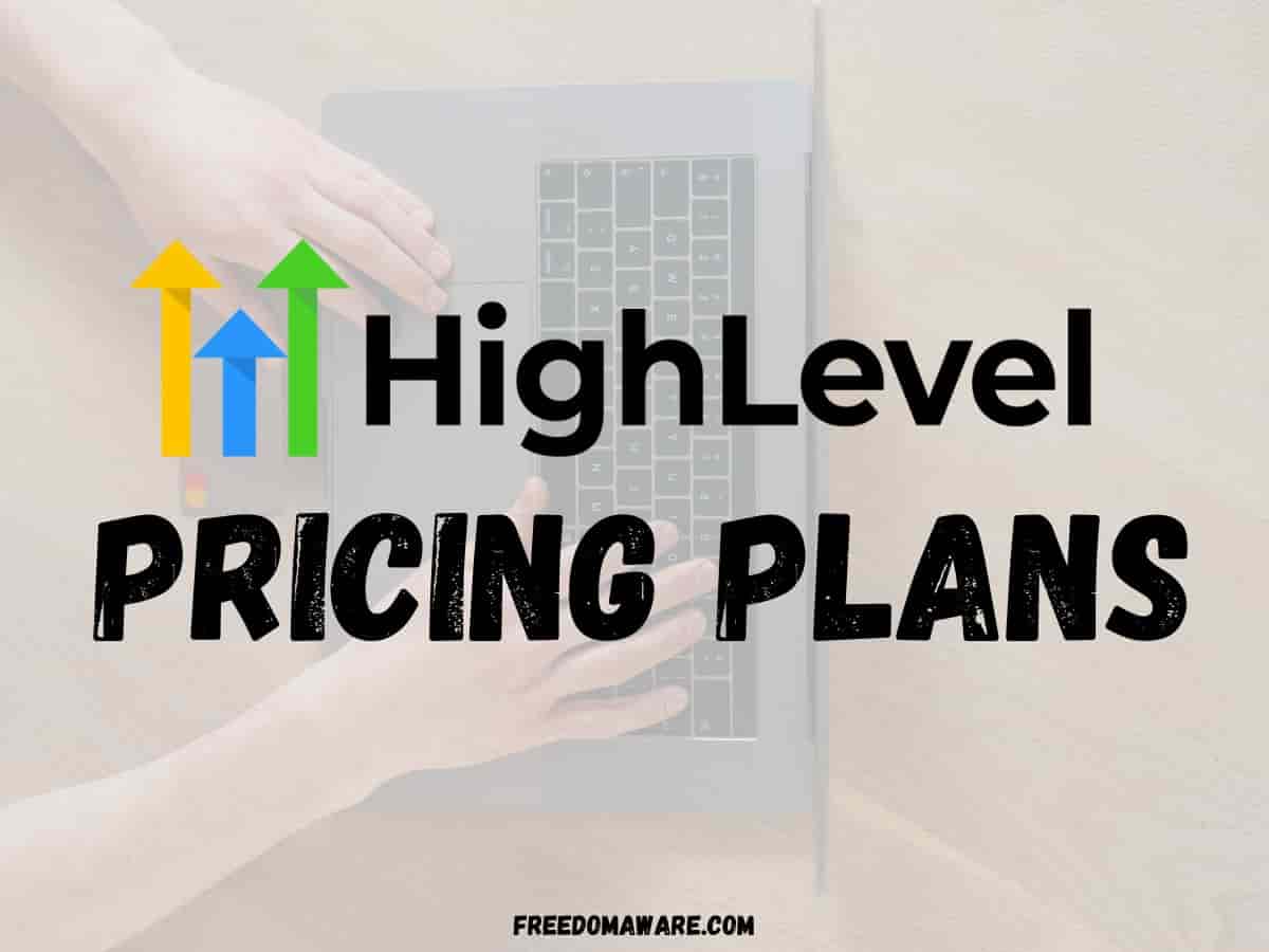 HighLevel Pricing