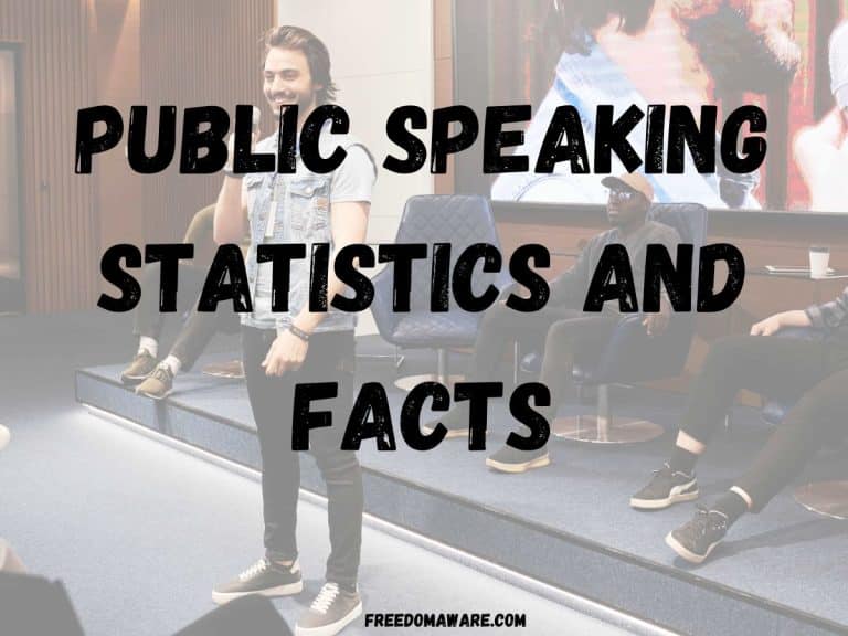 Top 50 Important Public Speaking Statistics and Facts To Help You In 2024
