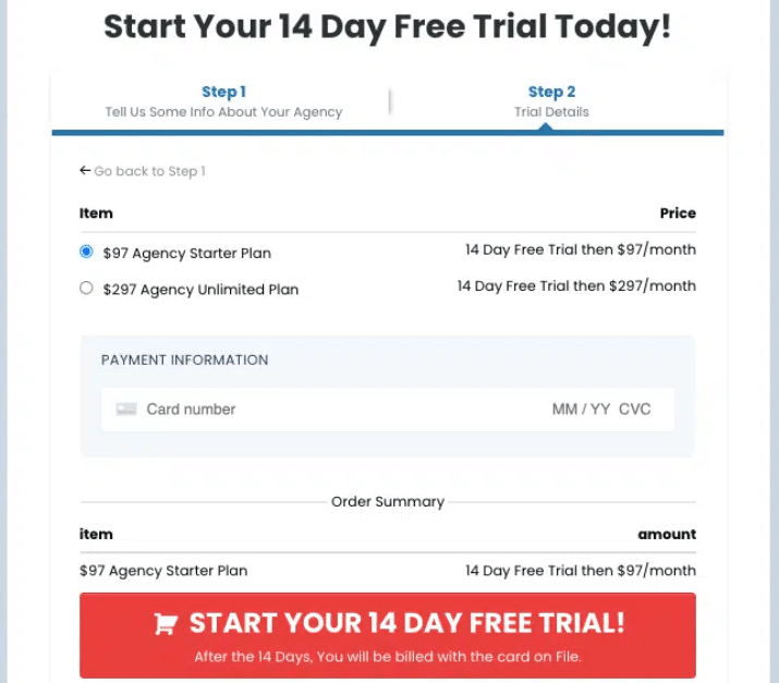 Gohighlevel Free Trial