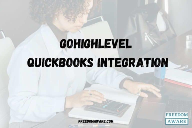 Gohighlevel Quickbooks Integration