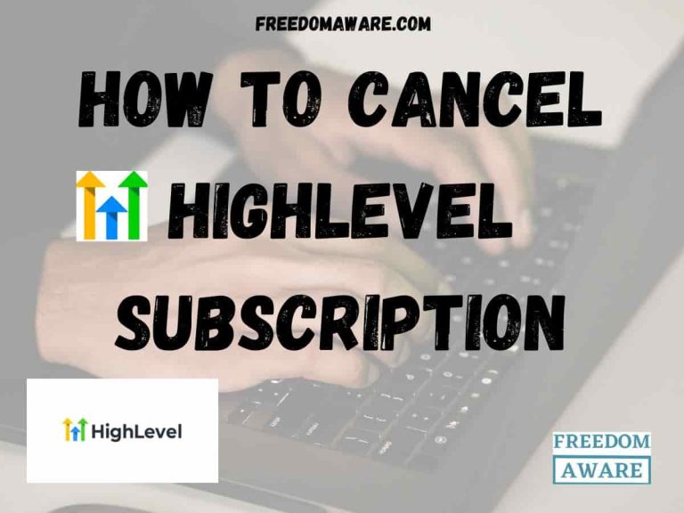 Cancel Gohighlevel Subscription