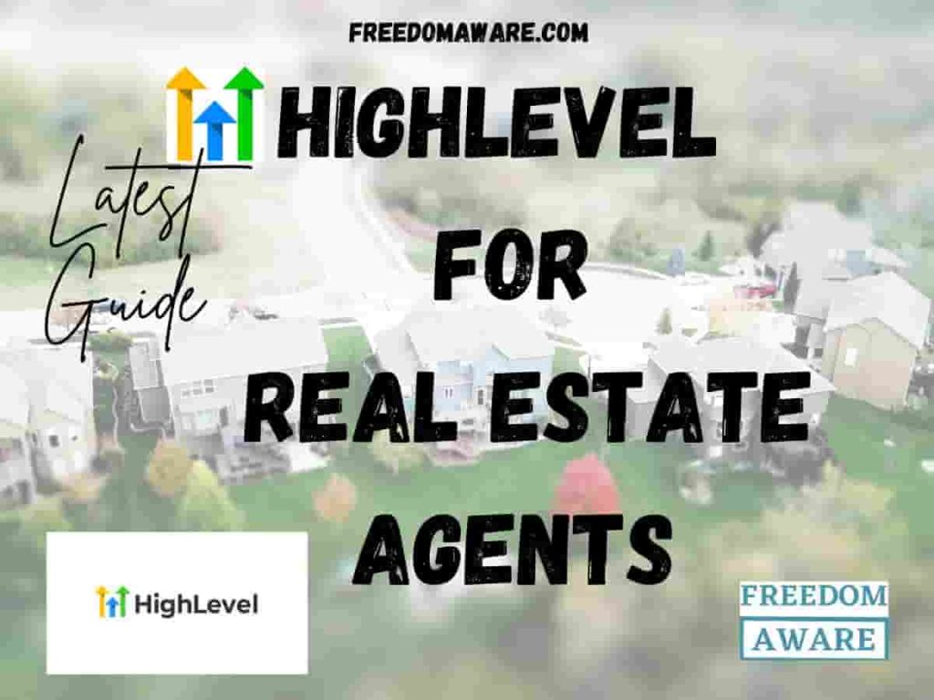 Gohighlevel For real Estate Agents 