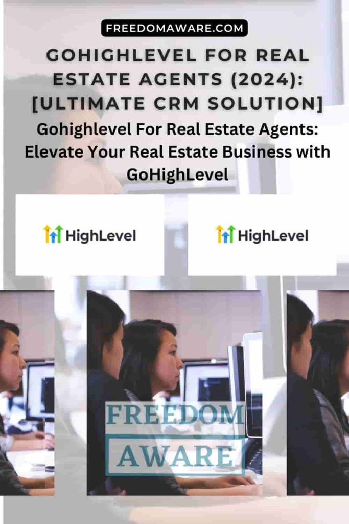 Gohighlevel For real Estate Agents 