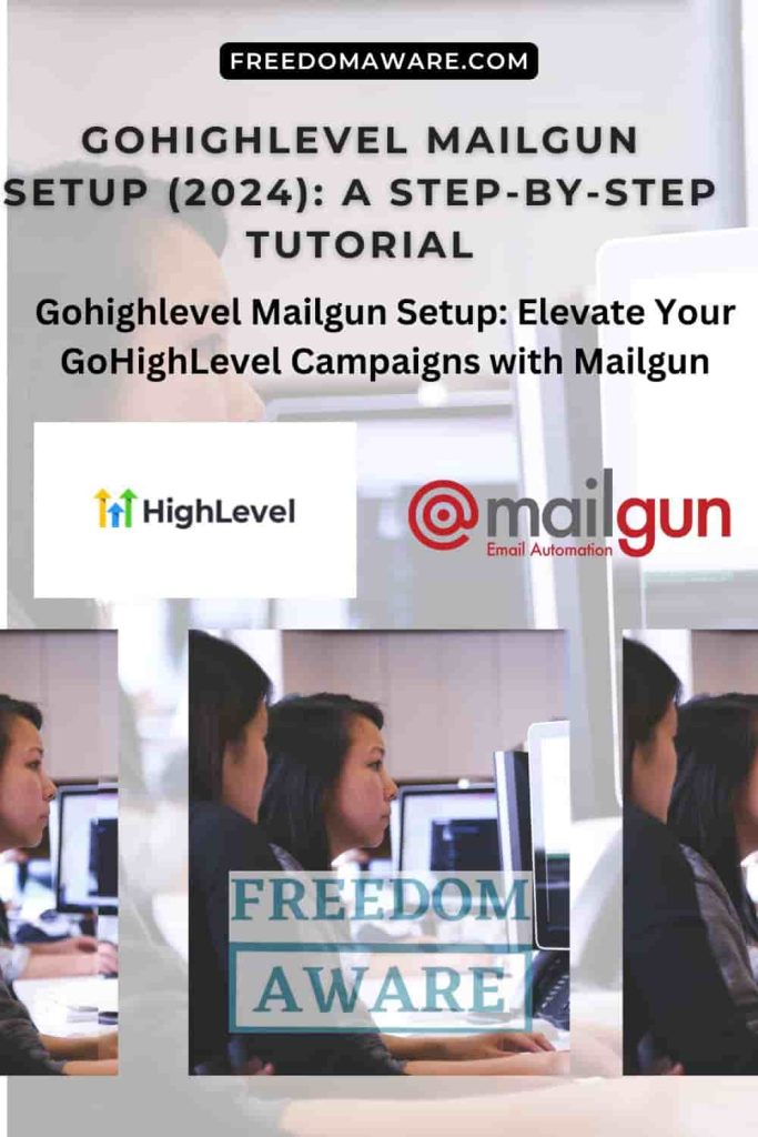 Gohighlevel Mailgun Setup 