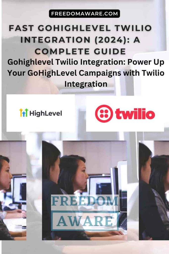 Gohighlevel Twilio Integration 