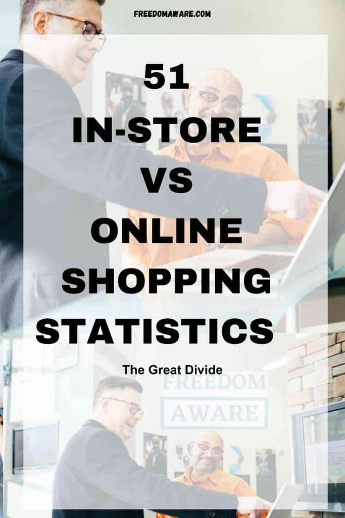 In-store vs online shopping statistics