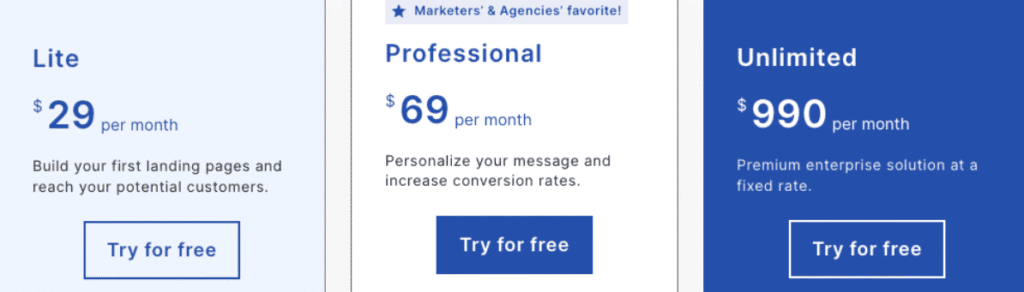 white label landing page builder software