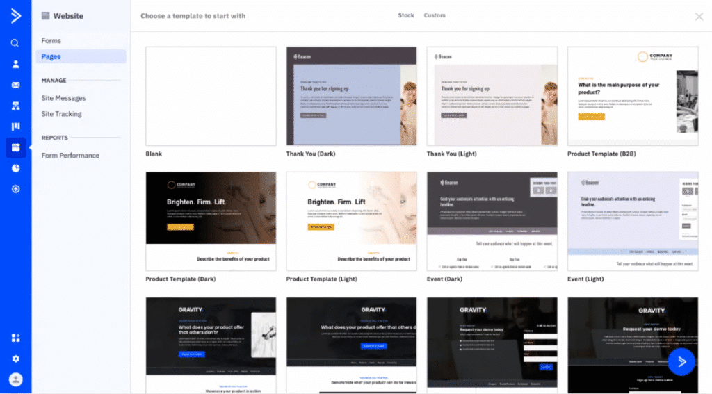 white label landing page builder software